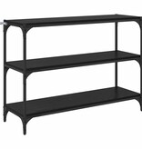 VidaXL Boekenkast Zwart eiken 100 x 33 x 70,5 cm