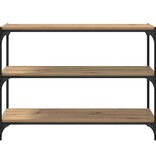 VidaXL Boekenkast artisanaal eikenkleurig 100 x 33 x 70,5 cm