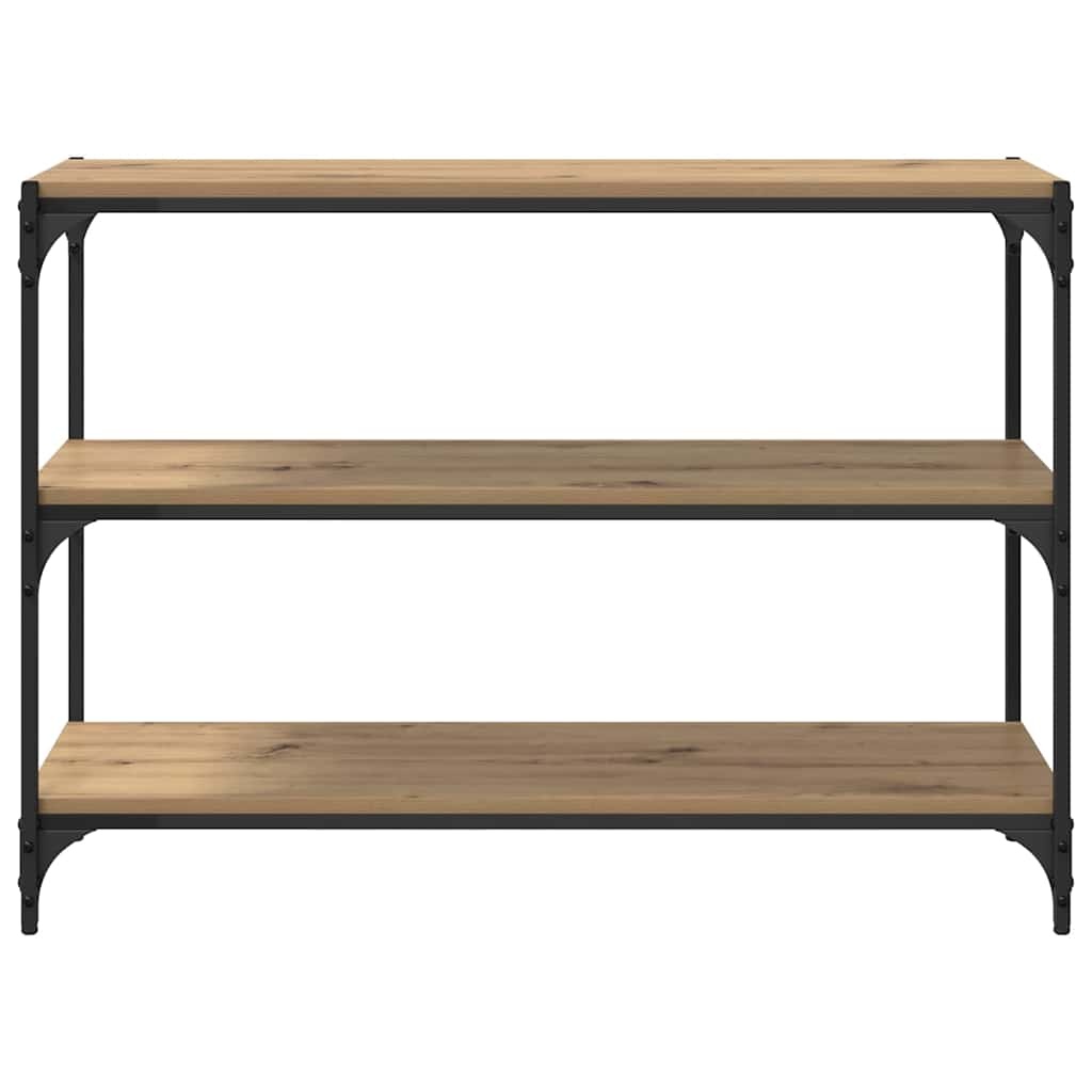 VidaXL Boekenkast artisanaal eikenkleurig 100 x 33 x 70,5 cm