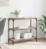 VidaXL Boekenkast Artisan Eiken 80 x 33 x 70,5 cm