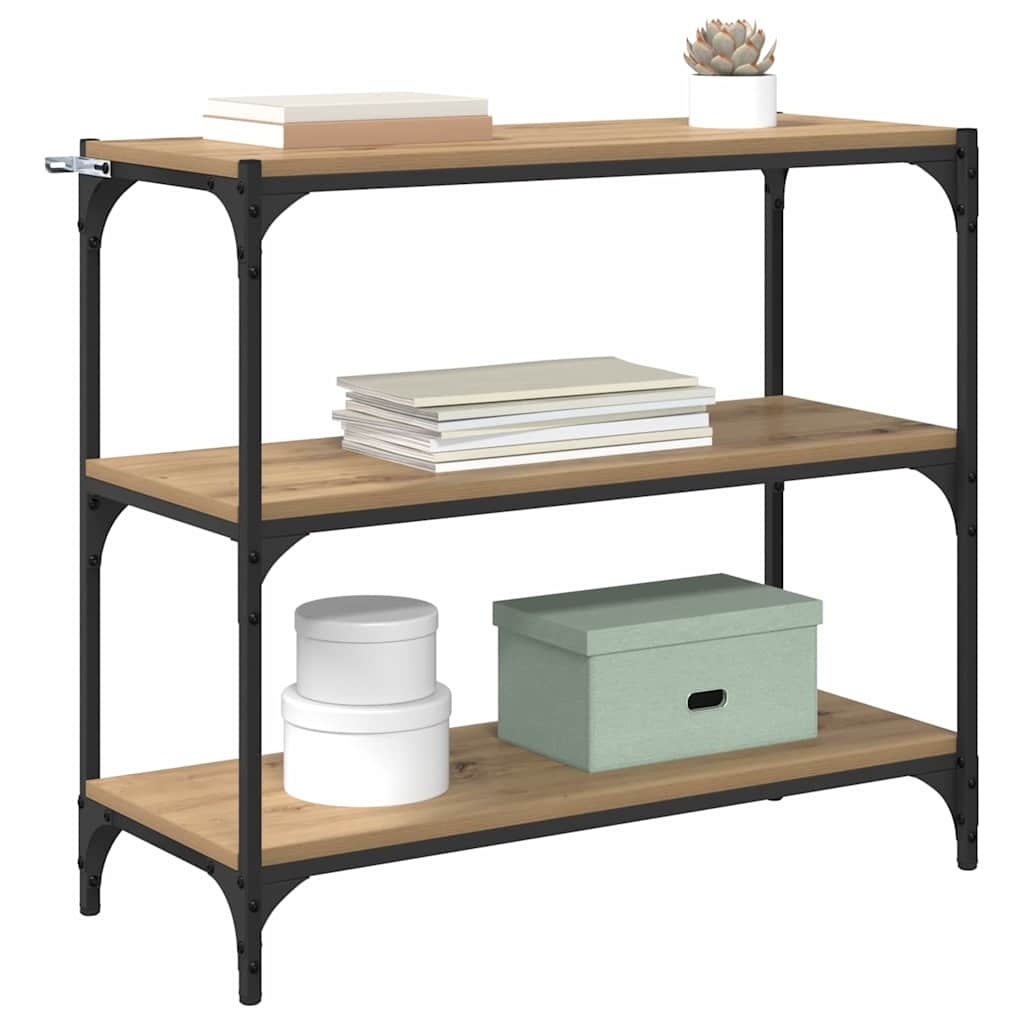 VidaXL Boekenkast Artisan Eiken 80 x 33 x 70,5 cm