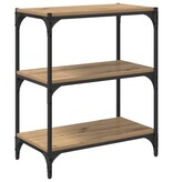 VidaXL Boekenkast artisanaal eikenkleurig 60 x 33 x 70,5 cm