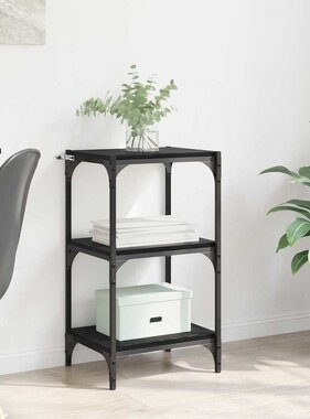 VidaXL Boekenkast Zwart eiken 40 x 33 x 70,5 cm