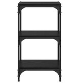 VidaXL Boekenkast Zwart eiken 40 x 33 x 70,5 cm