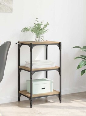 VidaXL Boekenkast artisanaal eikenkleurig 40 x 33 x 70,5 cm