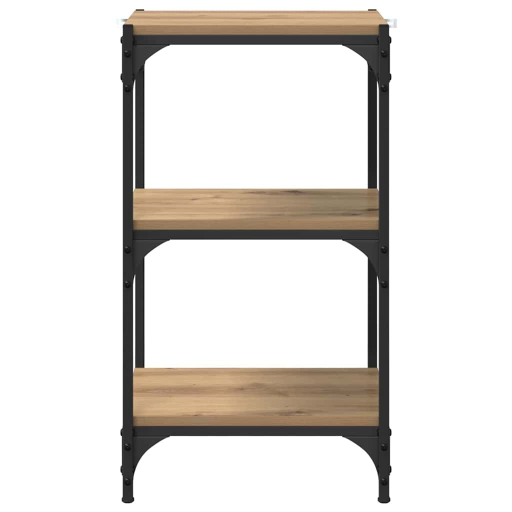 VidaXL Boekenkast artisanaal eikenkleurig 40 x 33 x 70,5 cm