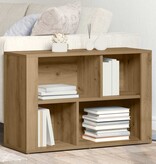 VidaXL Dressoir Artisan Eiken 80 x 30 x 53 cm Bewerkt hout