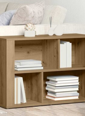 VidaXL Dressoir Artisan Eiken 80 x 30 x 53 cm Bewerkt hout