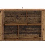 VidaXL Dressoir Oud Hout 80 x 30 x 53 cm Bewerkt hout