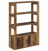 VidaXL Dressoir Oud hout 30 x 80 x 119,5 cm Bewerkt hout