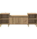 VidaXL TV-kast Artisan Eiken 160 x 35 x 55 cm Bewerkt hout