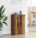 VidaXL Dressoir Oud hout 40 x 33 x 70 cm Bewerkt hout