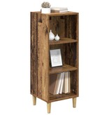 VidaXL Dressoir Oudhout 34,5 x 32,5 x 90 cm Bewerkt hout