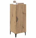 VidaXL Dressoir Artisan Eiken 34,5 x 34 x 90 cm Bewerkt hout