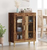 VidaXL Dressoir Oud Hout 69,5 x 34 x 90 cm Bewerkt hout