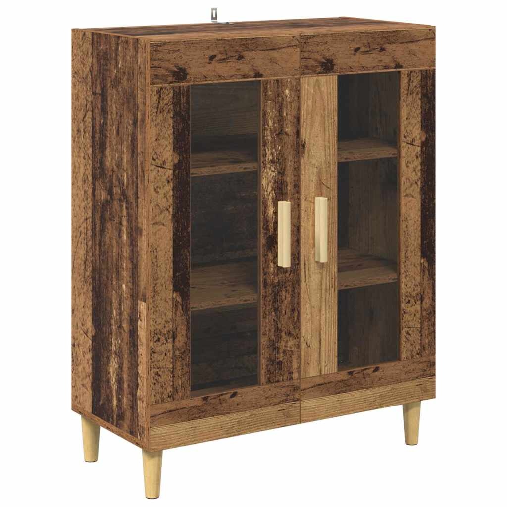 VidaXL Dressoir Oud Hout 69,5 x 34 x 90 cm Bewerkt hout