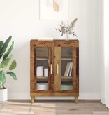 VidaXL Dressoir Oud Hout 69,5 x 34 x 90 cm Bewerkt hout
