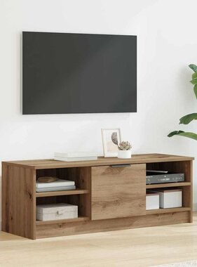 VidaXL TV-kast Artisan Eiken 102 x 35 x 36,5 cm Bewerkt hout