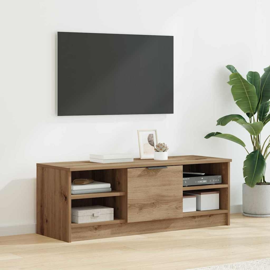 VidaXL TV-kast Artisan Eiken 102 x 35 x 36,5 cm Bewerkt hout