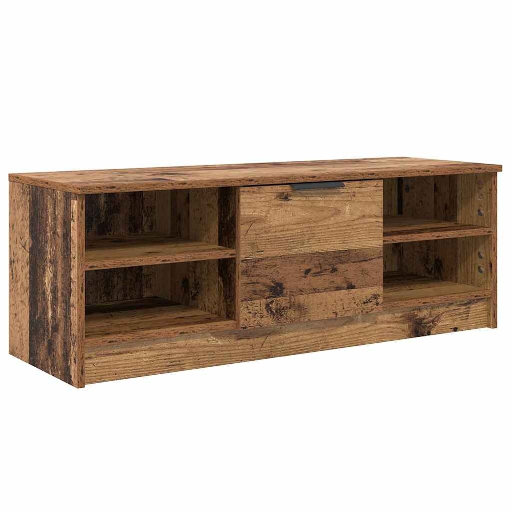 VidaXL TV-kast Oud Hout 102 x 35 x 36,5 cm Bewerkt hout