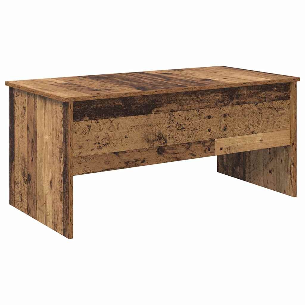 VidaXL Salontafel Oud Hout 102 x 50,5 x 46,5 cm Bewerkt hout