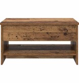 VidaXL Salontafel Oud Hout 80 x 50,5 x 41,5 cm Bewerkt hout