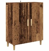 VidaXL Dressoir Oud Hout 70 x 34 x 90 cm Bewerkt hout