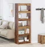 VidaXL Boekenkast Oud hout 60 x 30 x 166 cm Bewerkt hout