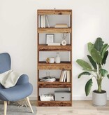 VidaXL Boekenkast Oud hout 60 x 30 x 166 cm Bewerkt hout