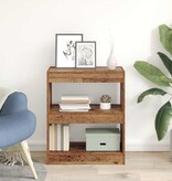 VidaXL Boekenkast Oudhout 60 x 30 x 72 cm Bewerkt hout