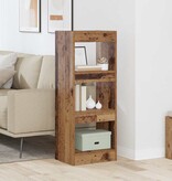 VidaXL Boekenkast Oud hout 40 x 30 x 103 cm Bewerkt hout