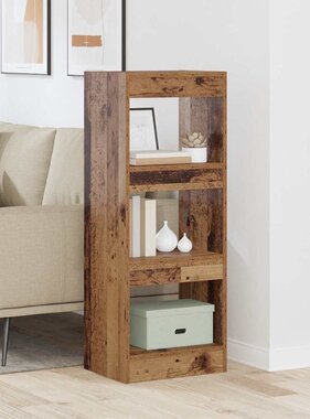VidaXL Boekenkast Oud hout 40 x 30 x 103 cm Bewerkt hout