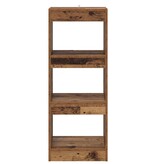 VidaXL Boekenkast Oud hout 40 x 30 x 103 cm Bewerkt hout