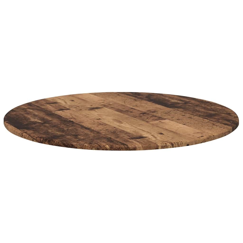 VidaXL Tafelblad Oud hout 80 x 80 x 1,5 cm Bewerkt hout
