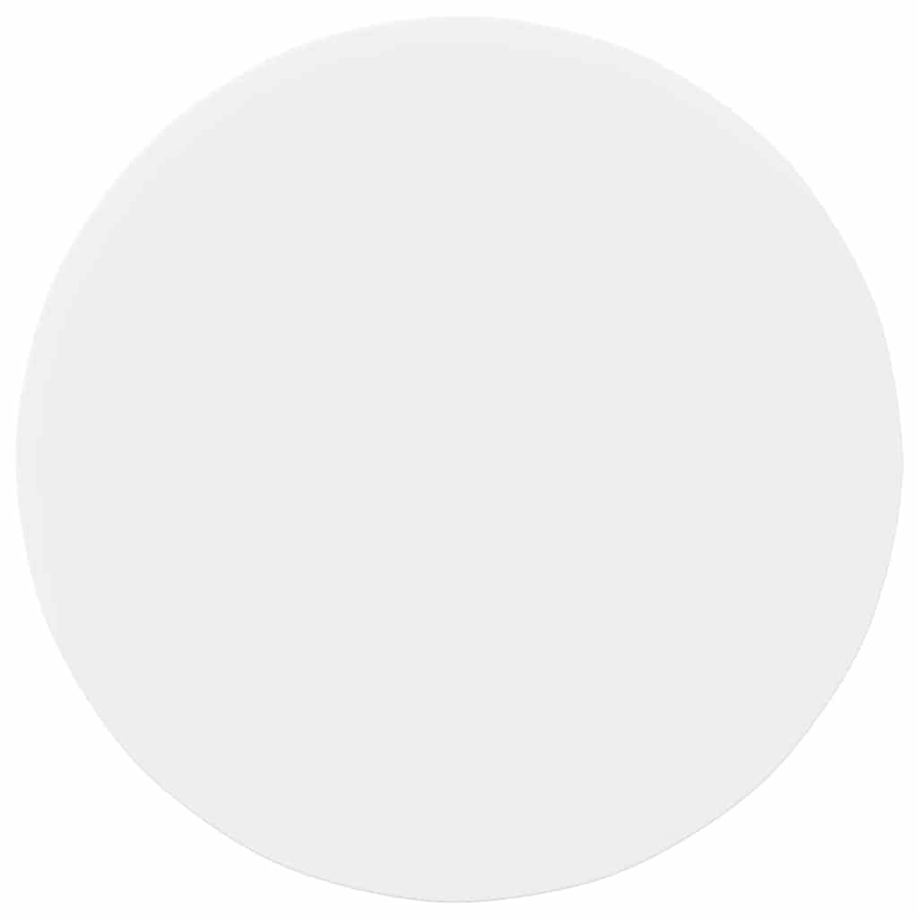 VidaXL Tafelblad Wit 80 x 80 x 1,5 cm Bewerkt hout