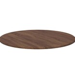 VidaXL Tafelblad bruin eikenkleur 70 x 70 x 1,5 cm Bewerkt hout