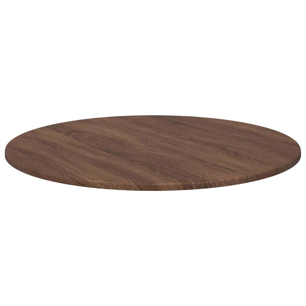 VidaXL Tafelblad bruin eikenkleur 70 x 70 x 1,5 cm Bewerkt hout