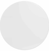 VidaXL Tafelblad Hoogglans wit 70 x 70 x 1,5 cm Bewerkt hout