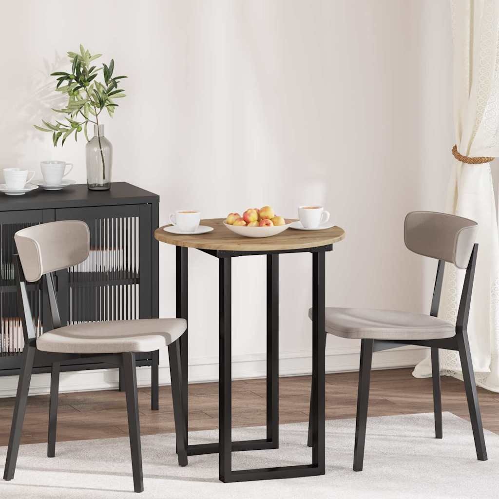 VidaXL Tafelblad artisanaal eikenkleurig 60 x 60 x 1,5 cm Bewerkt hout