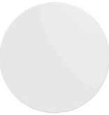 VidaXL Tafelblad Hoogglans wit 60 x 60 x 1,5 cm Bewerkt hout