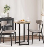 VidaXL Tafelblad Sonoma eiken 60 x 60 x 1,5 cm Bewerkt hout