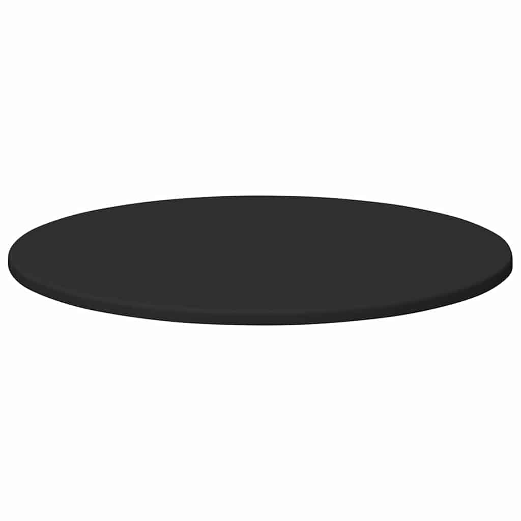 VidaXL Tafelblad Zwart 60 x 60 x 1,5 cm Bewerkt hout