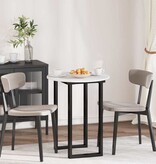 VidaXL Tafelblad Wit 60 x 60 x 1,5 cm Bewerkt hout