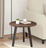 VidaXL Tafelblad bruin eikenkleur 50 x 50 x 1,5 cm Bewerkt hout