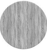 VidaXL Tafelblad Grijs sonoma 50 x 50 x 1,5 cm Bewerkt hout