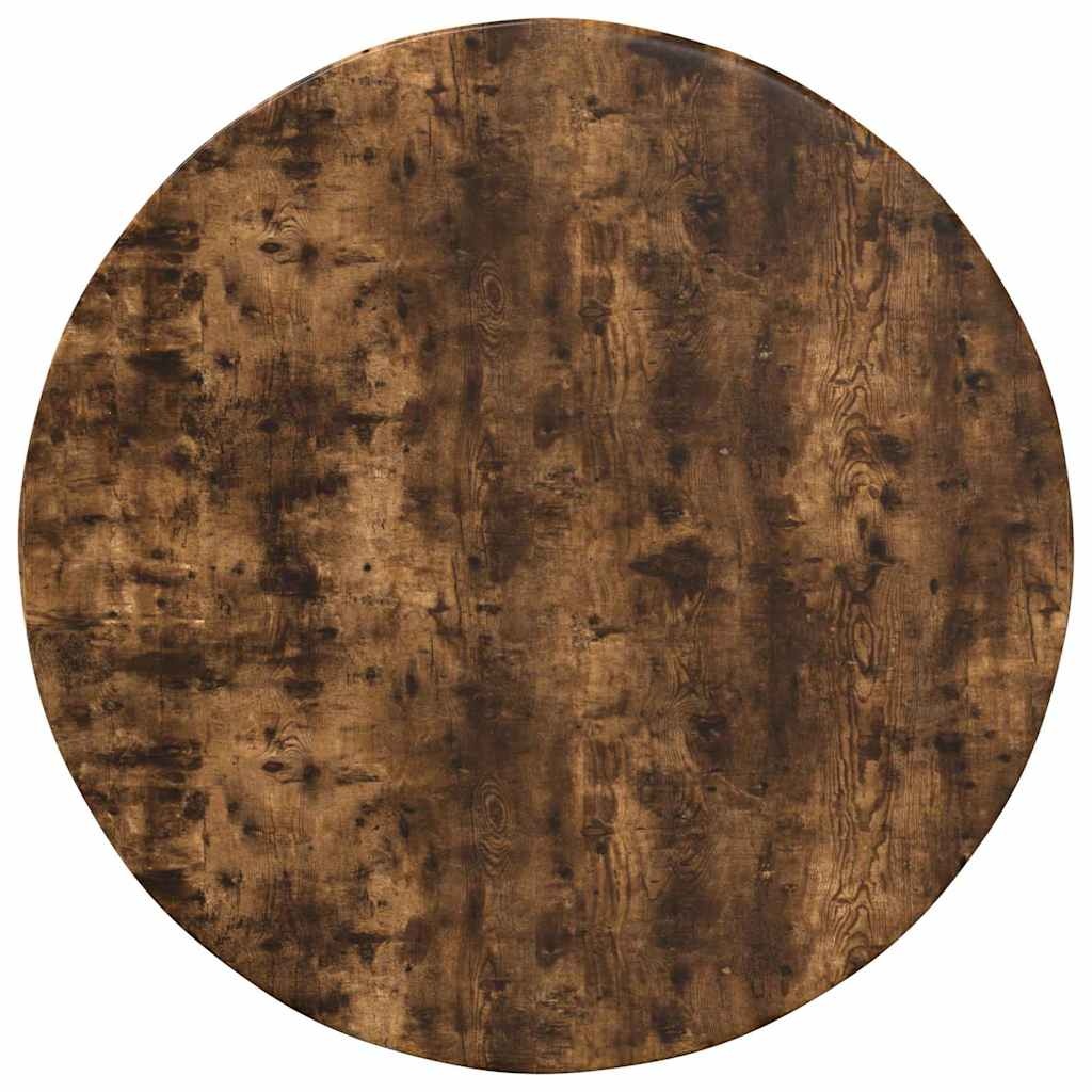 VidaXL Tafelblad Gerookt eiken 50 x 50 x 1,5 cm Bewerkt hout