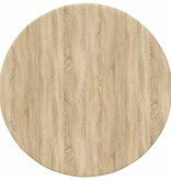 VidaXL Tafelblad Sonoma eiken 50 x 50 x 1,5 cm Bewerkt hout