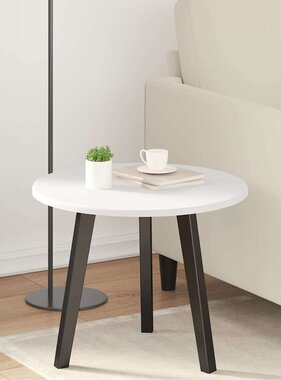 VidaXL Tafelblad Wit 50 x 50 x 1,5 cm Bewerkt hout