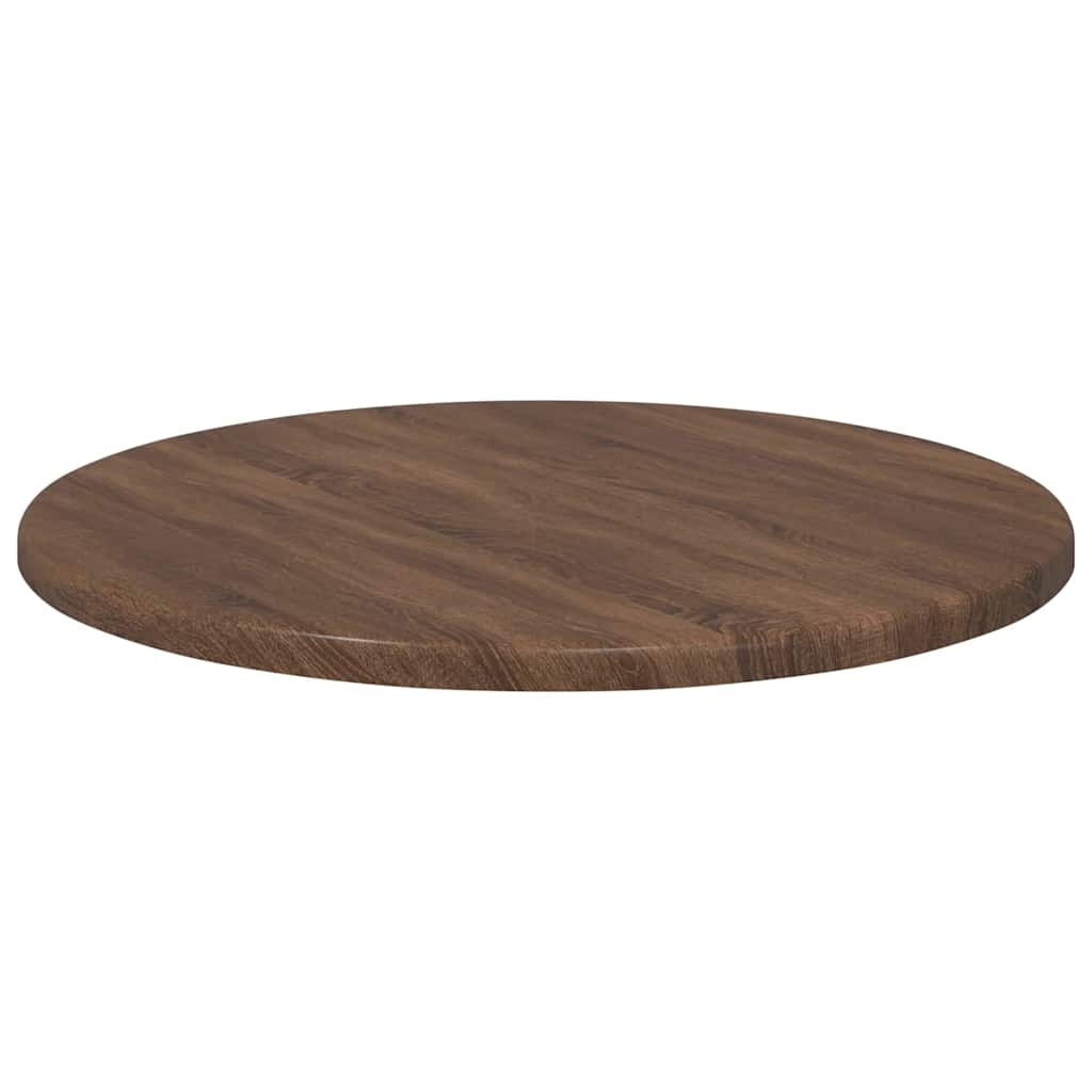 VidaXL Tafelblad bruin eikenkleur 40 x 40 x 1,5 cm Bewerkt hout