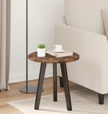 VidaXL Tafelblad Gerookt eiken 40 x 40 x 1,5 cm Bewerkt hout